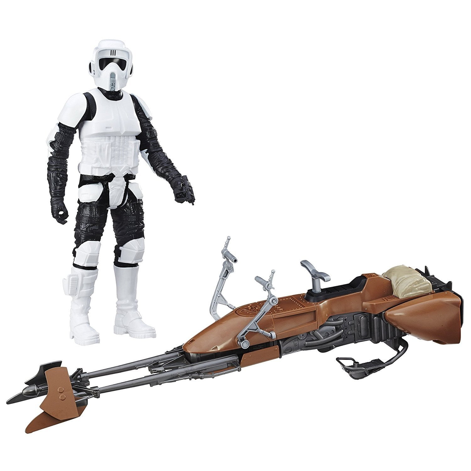 Star Wars: Return of the Jedi Speeder Bike and Biker Scout