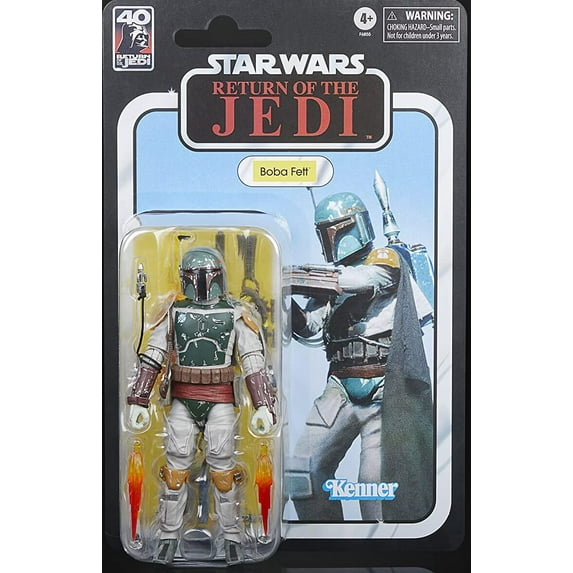 Star Wars: Return of the Jedi The Black Series Boba Fett Kids Toy Action Figure for Boys and Girls Ages 4 5 6 7 8 and Up (6”)