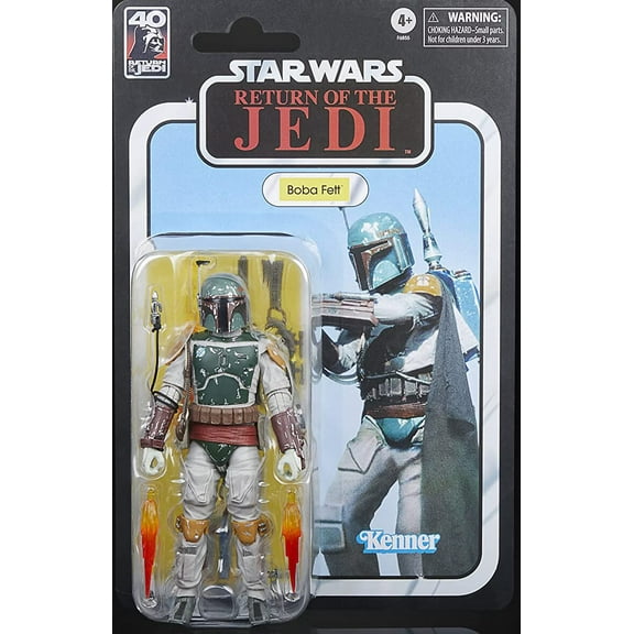 Star Wars: Return of the Jedi The Black Series Boba Fett Kids Toy Action Figure for Boys and Girls Ages 4 5 6 7 8 and Up (6)