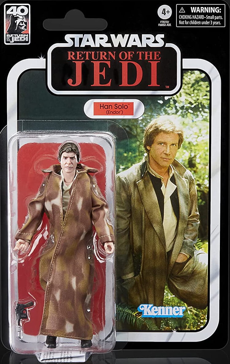 Star Wars The Black Series Han Solo, Star Wars: Return of the Jedi 6-Inch Action Figures