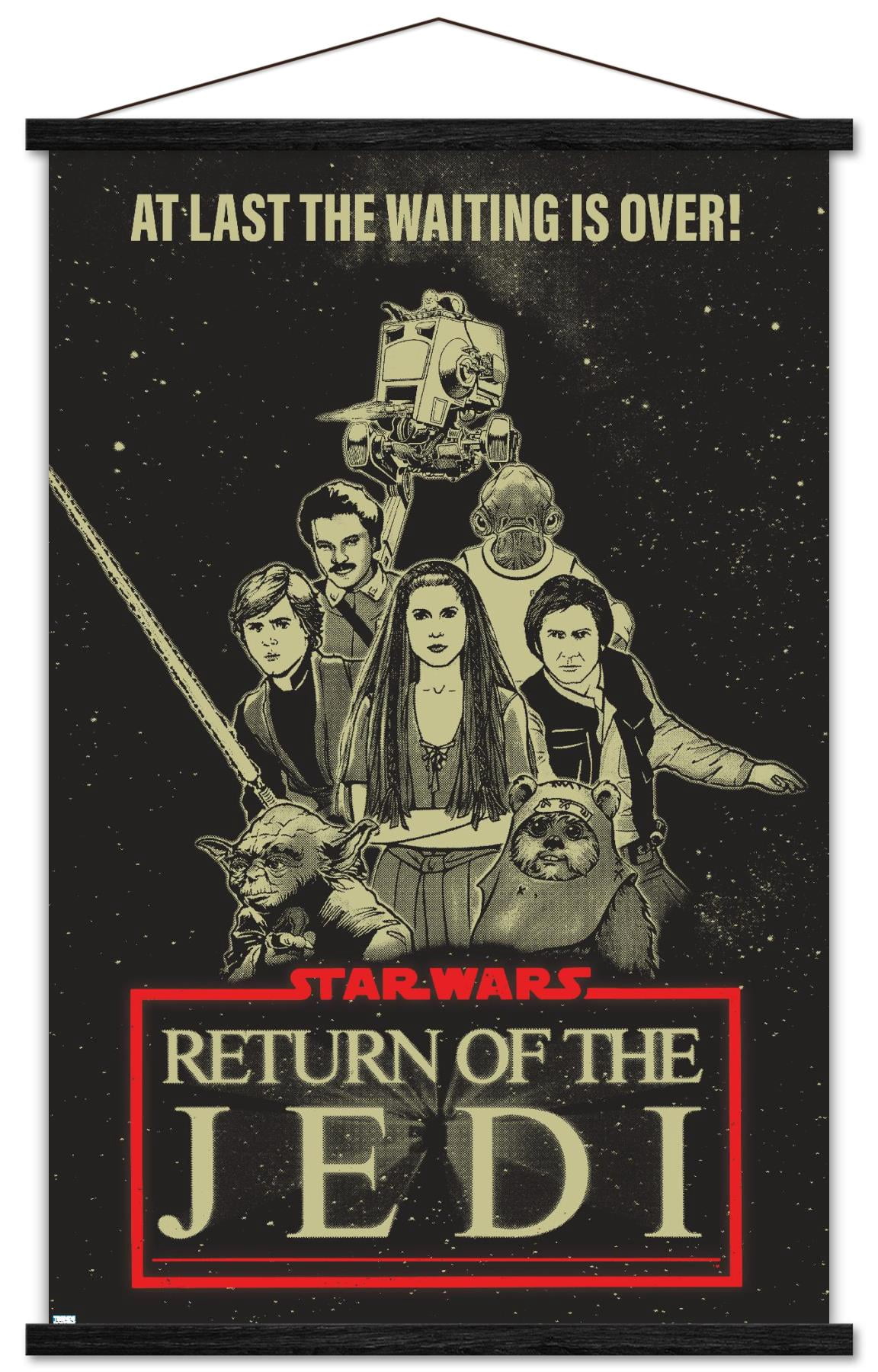 Star Wars: Return of the Jedi - The Wait Is Over Wall Poster with ...