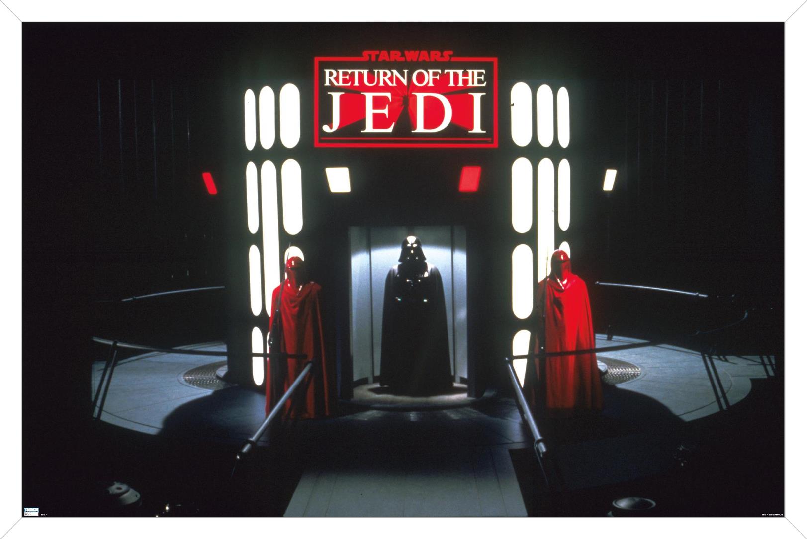 Star Wars: Return of the Jedi - Vader and Royal Guard Wall Poster, 22.375" x 34" Framed