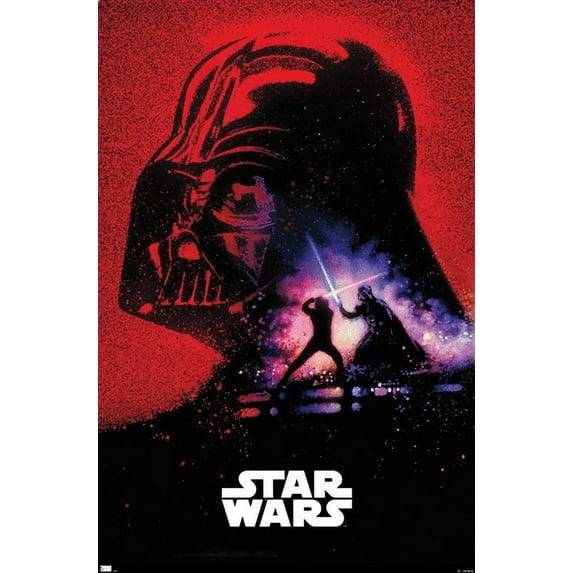 Star Wars: Return of the Jedi - Vader's Shadow Wall Poster, 14.725" x 22.375"