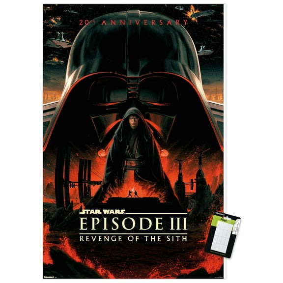 Star Wars: Revenge Of The Sith - 20th Anniversary Wall Poster, 22.375" x 34"