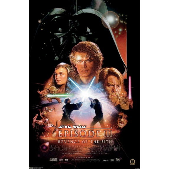 Star Wars: Revenge Of The Sith - One Sheet Wall Poster, 24" x 36"