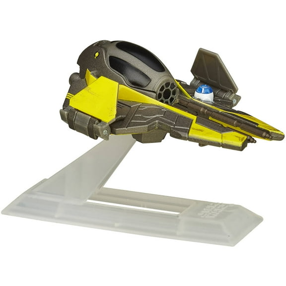 Star Wars Revenge of The Sith Black Series (2015) Titanium Anakins Jedi Starfighter Toy Vehicle