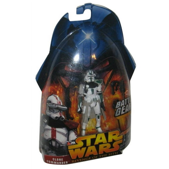 Star Wars Revenge of the Sith: 3-3/4" Clone Commander With Battle Gear