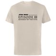 thumbnail image 1 of Star Wars Revenge of the Sith Episode 3 Movie Logo - Short Sleeve Cotton T-Shirt for Adults - Customized-Natural, 1 of 5