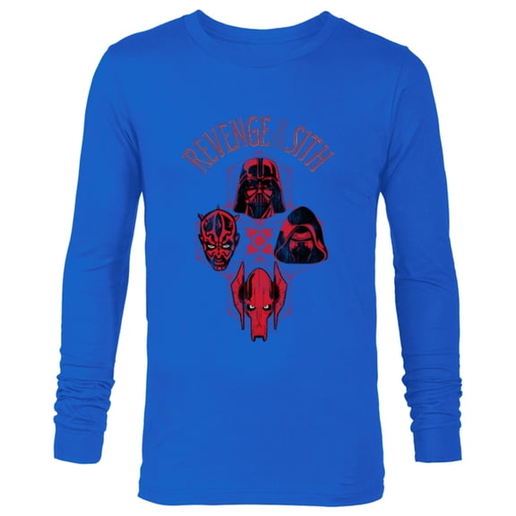 Star Wars Revenge of the Sith Lords - Long Sleeve T-Shirt for Men - Customized-Royal