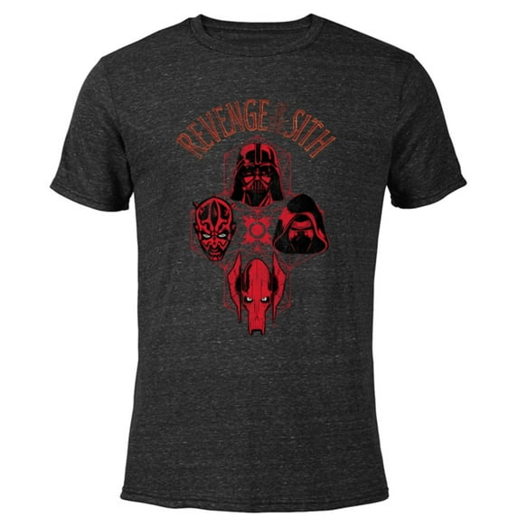 Star Wars Revenge of the Sith Lords - Short Sleeve Blended T-Shirt for Adults - Customized-Black