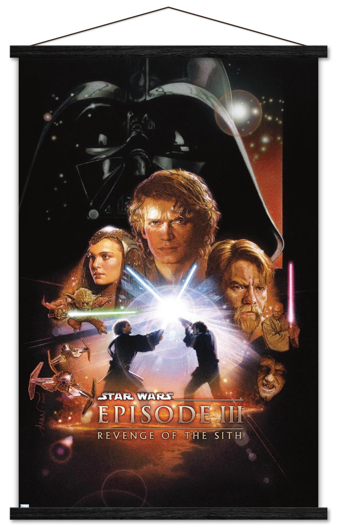 Star wars best sale ep 3 poster