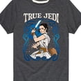 thumbnail image 1 of Star Wars - Rey Art Nouveau - Youth Boys Short Sleeve Graphic T-Shirt, 1 of 4