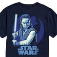 thumbnail image 1 of Star Wars - Rey Blue Grunge - Men's Short Sleeve Graphic T-Shirt, 1 of 5