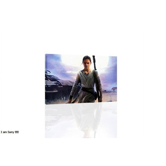 Star Wars- Rey - CANVAS OR PRINT WALL ART
