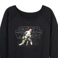 thumbnail image 1 of Star Wars - Rey Logo - Women's French Terry Long Sleeve Pullover, 1 of 4