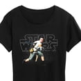 thumbnail image 1 of Star Wars - Rey Logo - Women's Short Sleeve Graphic T-Shirt, 1 of 4