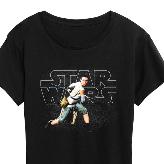 Star Wars - Rey Logo - Women's Short Sleeve Graphic T-Shirt