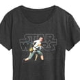 thumbnail image 1 of Star Wars - Rey Logo - Women's Short Sleeve Graphic T-Shirt, 1 of 4