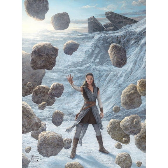 Star Wars (Rey of Hope) Lightpix Everlasting Photo Print P1410V017