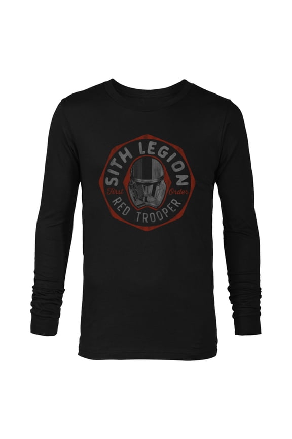 Rise of Skywalker Sith Legion Red Trooper - Long Sleeve T-Shirt for Men - Customized-Black