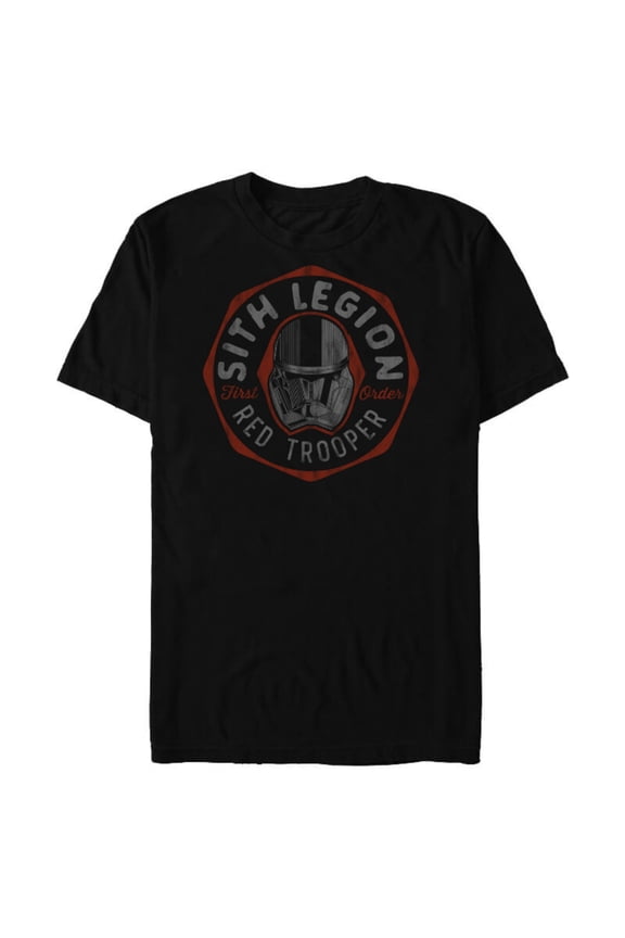 Rise of Skywalker Sith Legion Red Trooper - Short Sleeve Blended T-Shirt for Adults - Customized-Black