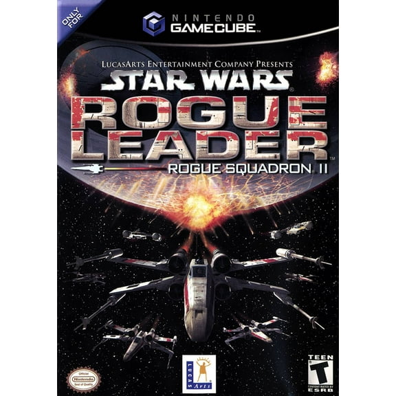 Restored Star Wars: Rogue Leader - Rogue Squadron II Nintendo GameCube Action & Adventure Physical