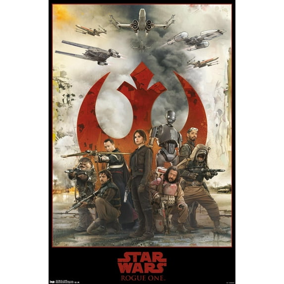Star Wars: Rogue One - Assemble Wall Poster, 22.375" x 34"