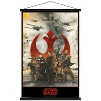 Star Wars: Rogue One - Assemble Wall Poster with Magnetic Frame, 22.375" x 34"