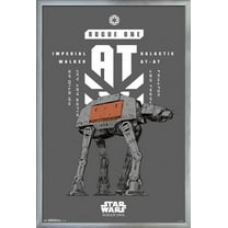 Star Wars: Rogue One - Banner Wall Poster, 22.375" x 34", Framed