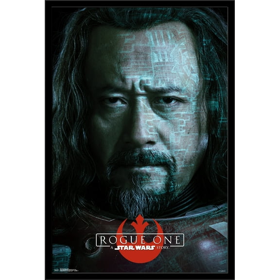 Star Wars: Rogue One - Baze Wall Poster, 22.375" x 34", Framed