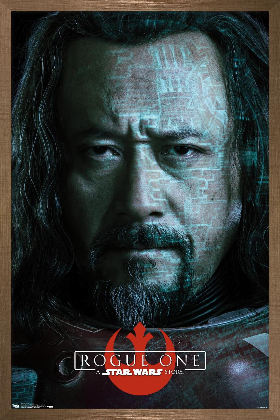Star Wars: Rogue One - Baze Wall Poster, 22.375" x 34", Framed