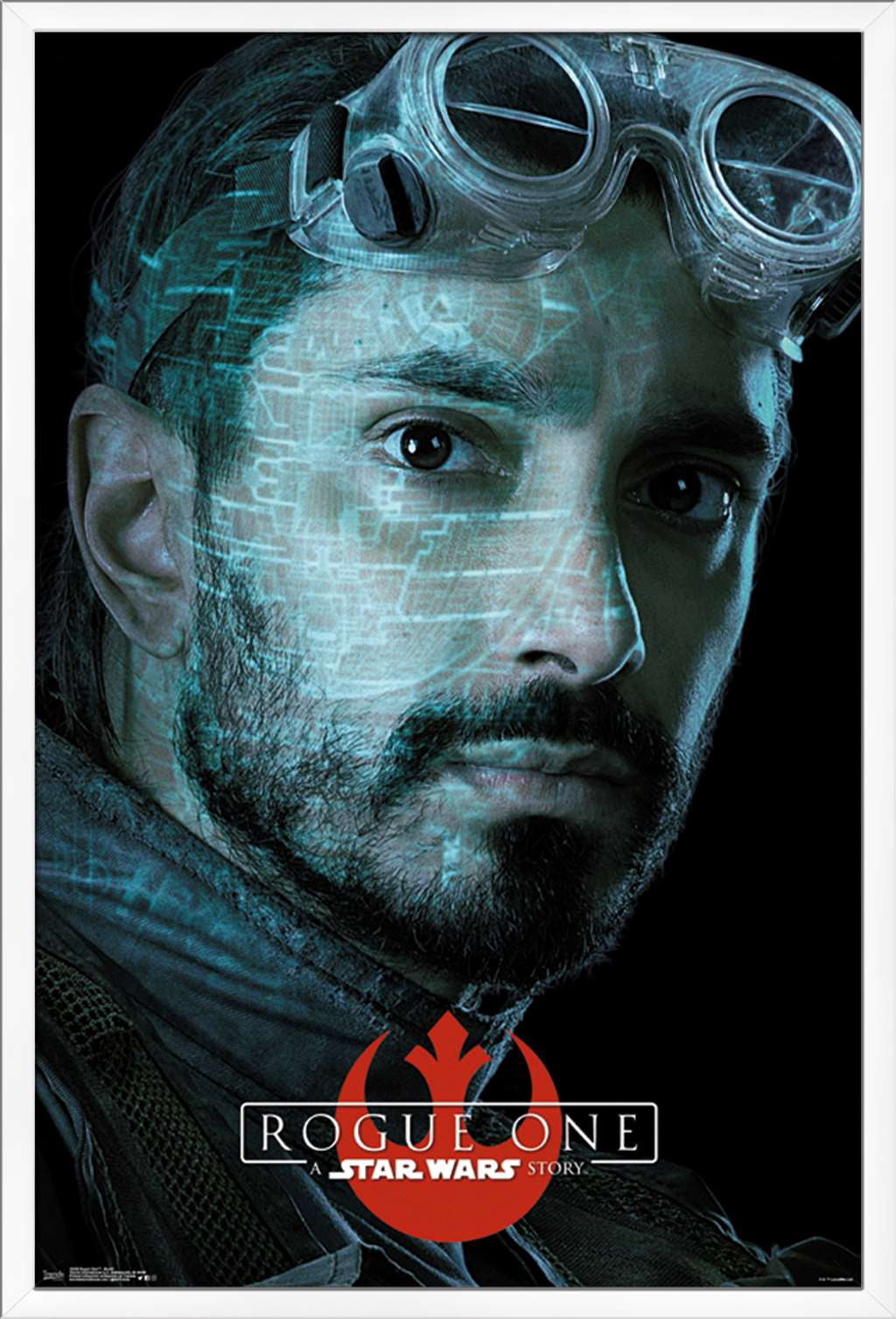 Star Wars: Rogue One - Bodhi Wall Poster, 22.375" x 34", Framed