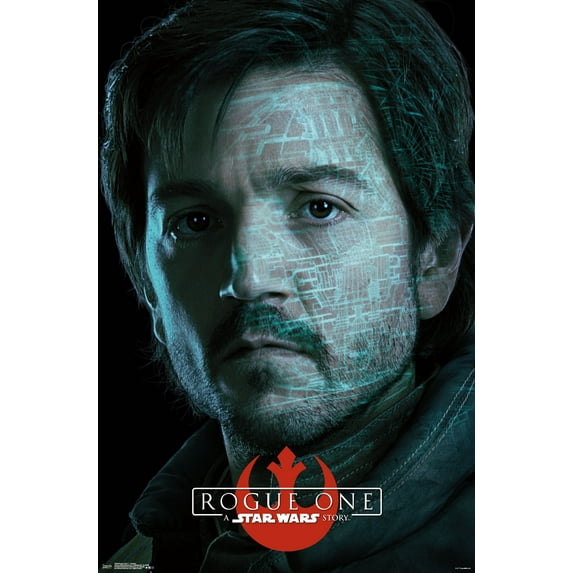 Star Wars: Rogue One - Cassian Wall Poster, 22.375" x 34"