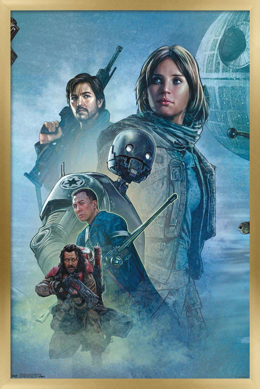 スターウォーズセレブレーション　SWCJ キーアートポスター Star-Wars-Rogue-One-