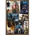 thumbnail image 1 of Star Wars: Rogue One - Collage Wall Poster, 22.375" x 34", Framed, 1 of 3