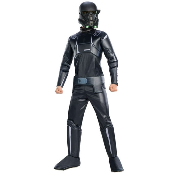 Star Wars Rogue One Death Trooper Deluxe Boy's Halloween Fancy-Dress Costume for Child, L
