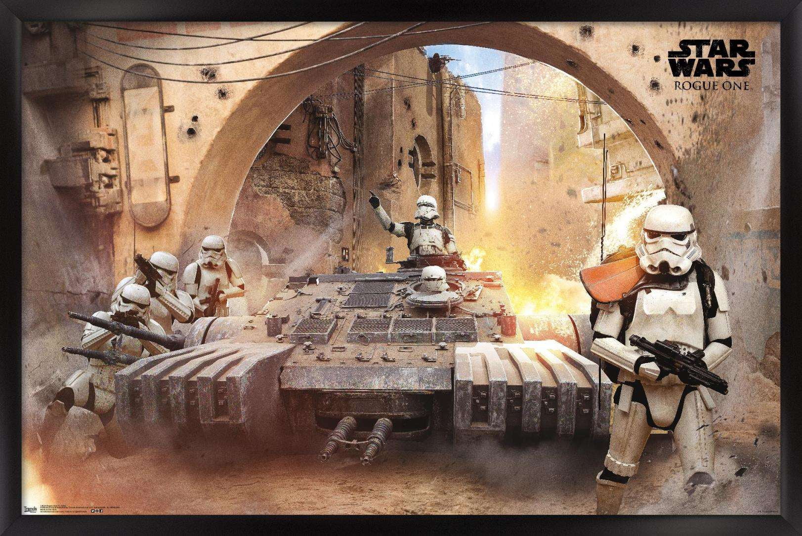 Star Wars: Rogue One - Elite Wall Poster, 14.725" x 22.375", Framed