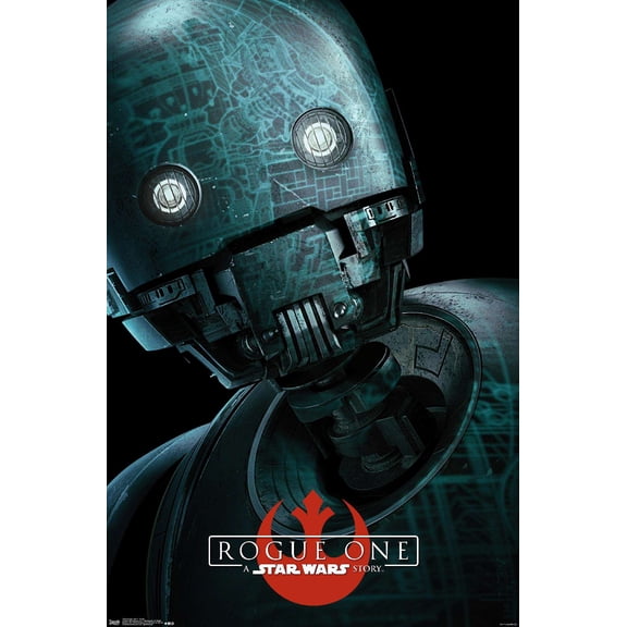Star Wars: Rogue One - K2SO One Sheet Wall Poster, 14.725" x 22.375"