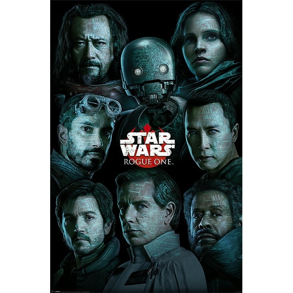 Star Wars: Rogue One - Movie Poster / Print (Characters)