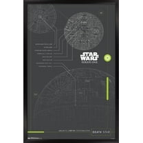 Star Wars: Rogue One - Plans Wall Poster, 14.725" x 22.375", Framed