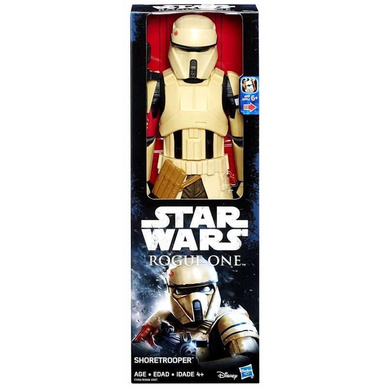Star Wars Rogue One: Shore Trooper, Modello Plastico In Scala 1/12, Bandai