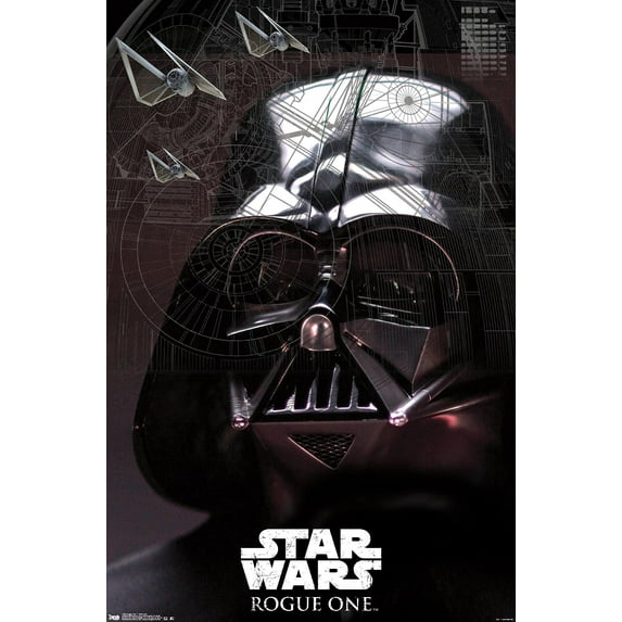 Star Wars: Rogue One - Sith Lord Wall Poster, 14.725" x 22.375"