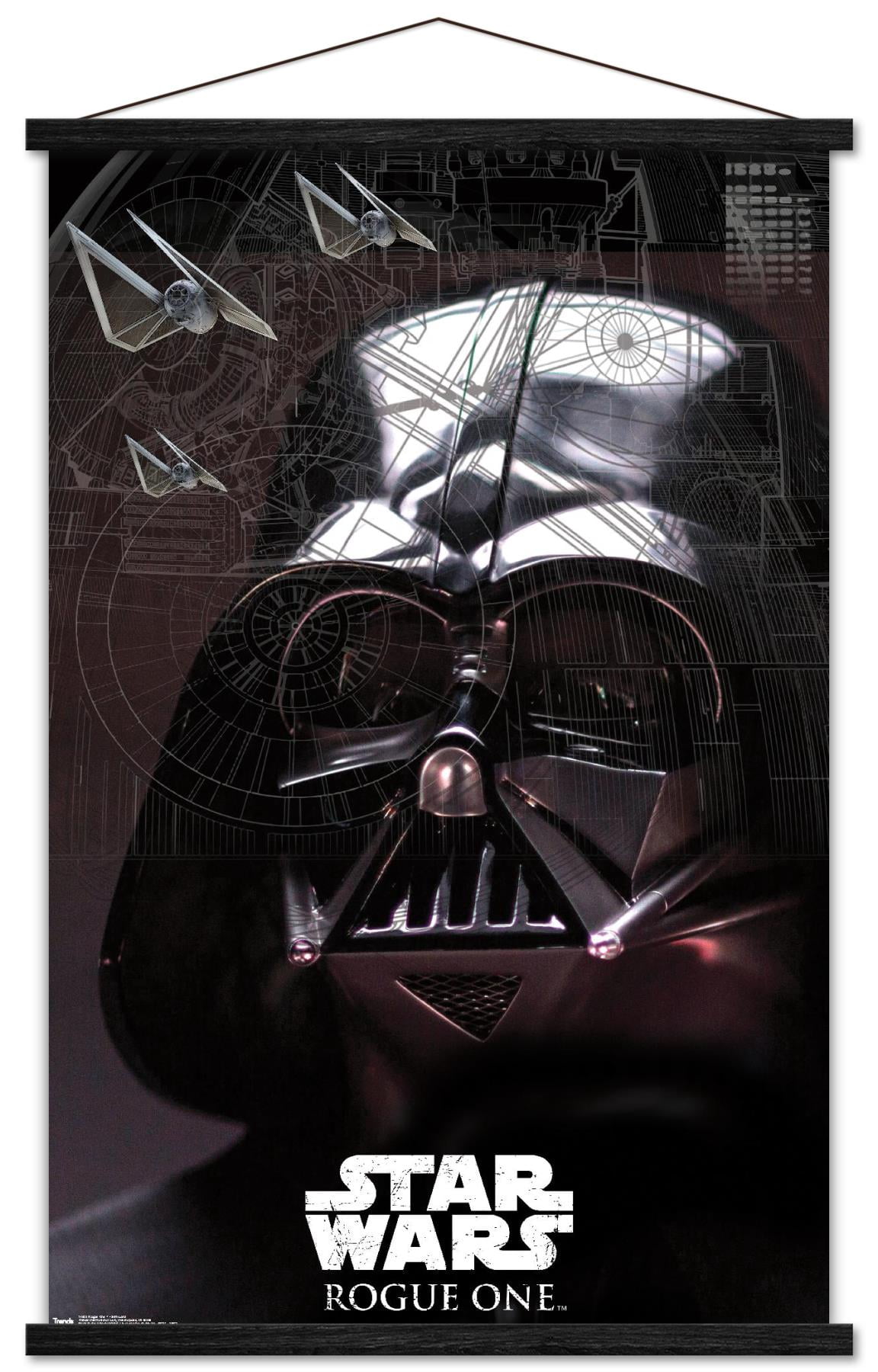 Star Wars: Rogue One - Sith Lord Wall Poster with Wooden Magnetic Frame, 22.375" x 34"