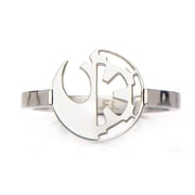 Star Wars Rogue One Split Symbol Womens Stainless Steel Ring | 8
