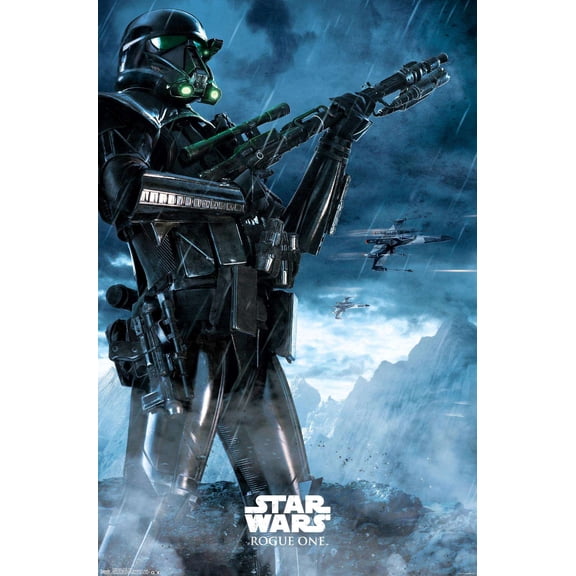 Star Wars: Rogue One - Storm Wall Poster, 14.725" x 22.375"