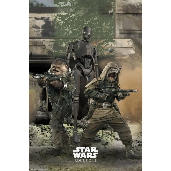 Star Wars: Rogue One - Trio Wall Poster, 22.375" x 34"
