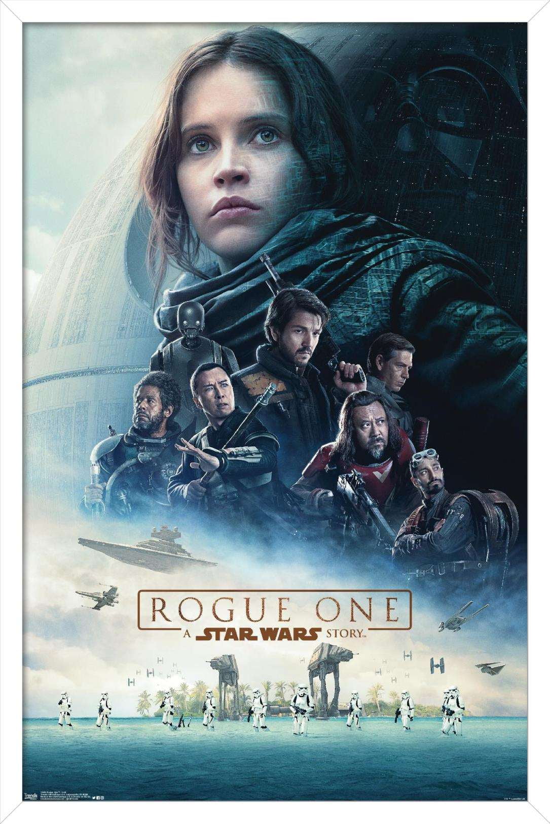 Star Wars: Rogue One - Unit Wall Poster, 14.725" x 22.375", Framed
