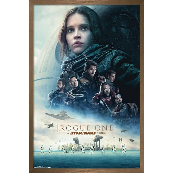 Star Wars: Rogue One - Unit Wall Poster, 14.725" x 22.375", Framed