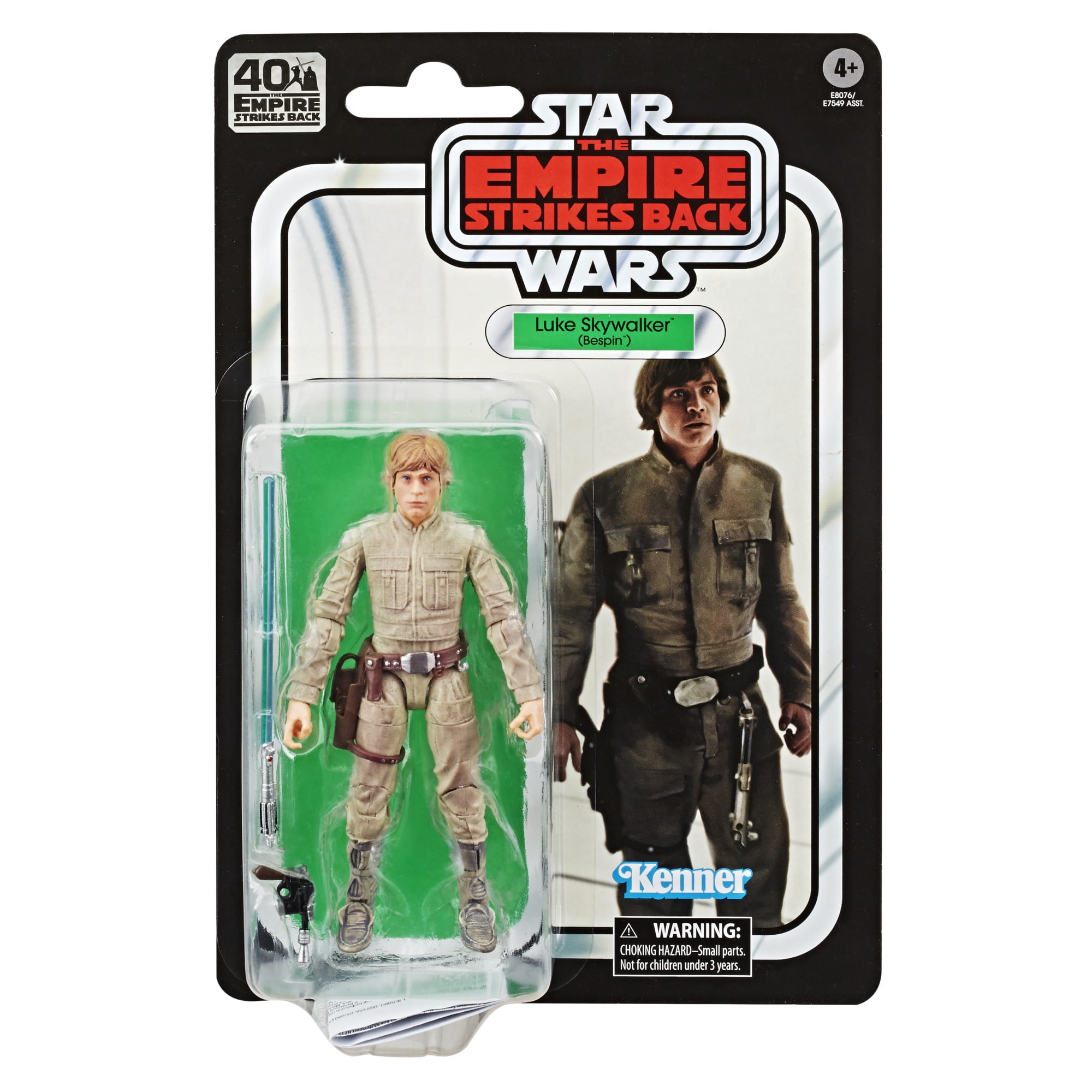 Star Wars SW 40th Anniversary E5 Luke Skywalker Bespin Action Figure, 2 x 11 x 7.25'', Plastic