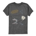thumbnail image 1 of Star Wars - SW Ships - Youth Boys Short Sleeve Graphic T-Shirt, 1 of 4